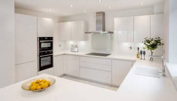 Stuart Frazer Contracts - SieMatic - White Kitchen - Edgefold Homes - Seddon Homes