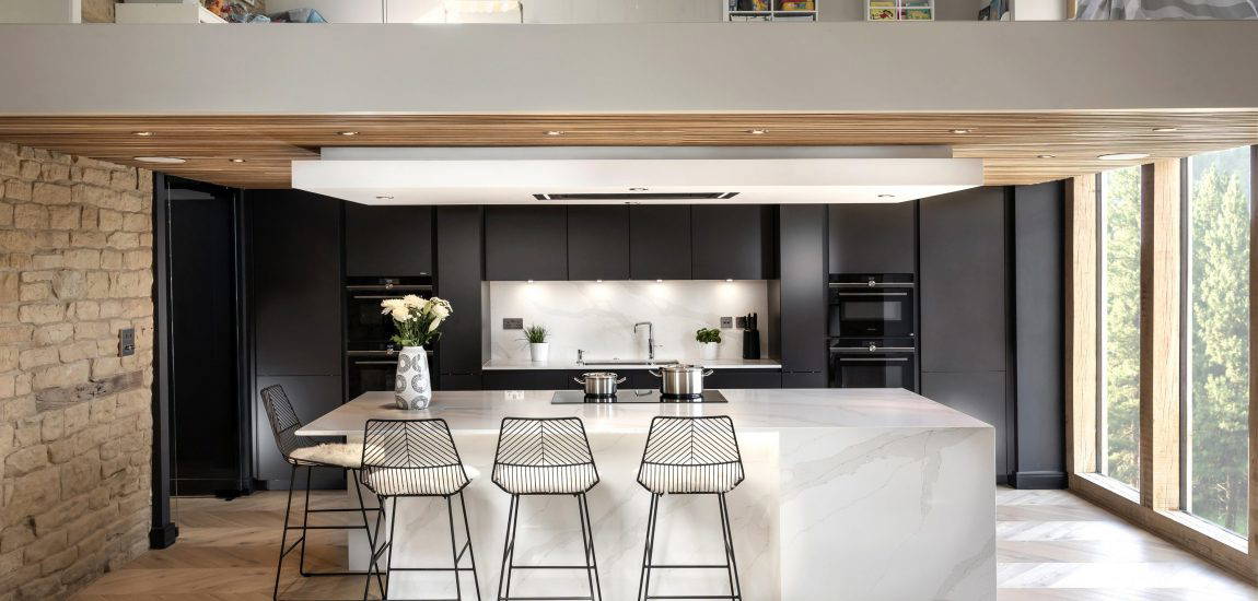004Middle Ludhill Farm Stuart Frazer Striking Barn SieMatic Kitchen