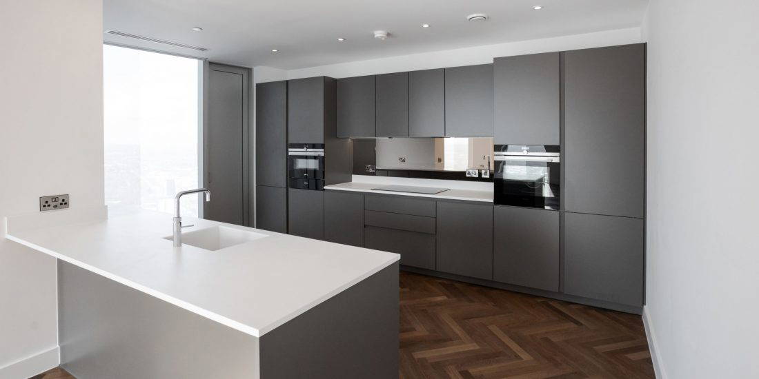 Deansgate Sq006 Stuart Frazer SieMatic Kitchen, Deansgate Square, Manchester