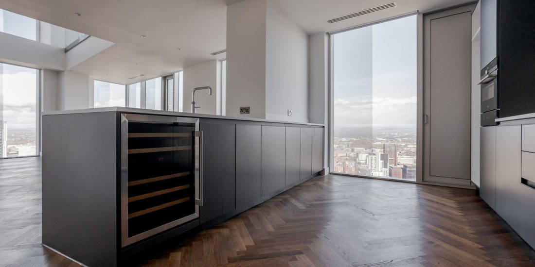 Deansgate Sq015 Stuart Frazer SieMatic Kitchen, Deansgate Square, Manchester