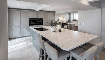 A traditional Shaker style Stuart Frazer kitchen