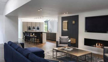 Stuart Frazer SieMatic Kitchen - The Perfect Kitchen and Living Area