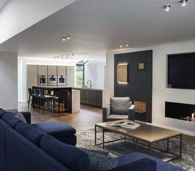 Stuart Frazer SieMatic Kitchen - The Perfect Kitchen and Living Area
