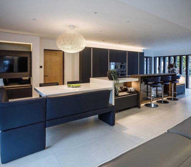 A Sleek SLX Kitchen for a contemporary home