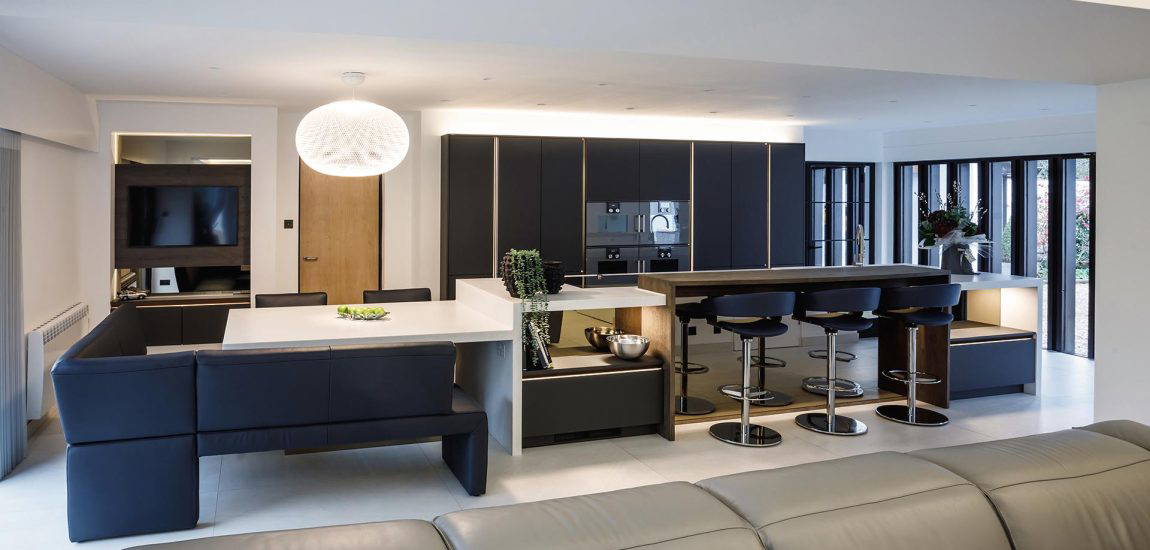 03-A Sleek SLX Kitchen Stuart Frazer SieMatic SLX Kitchen - for a contemporary home