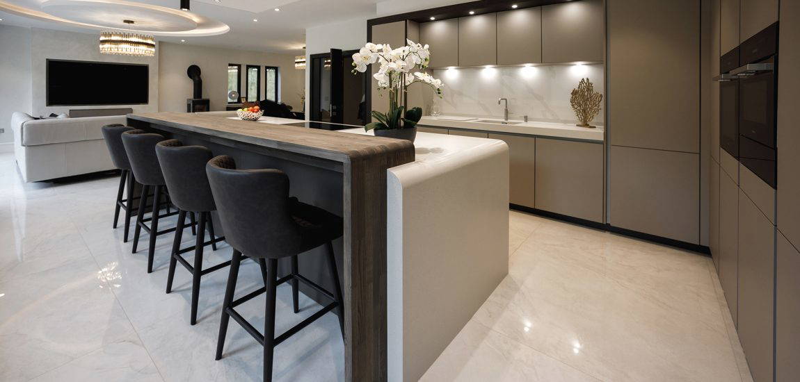 10-Perfect-Kitchen The Perfect Stuart Frazer SieMatic Kitchen Breakfast Bar
