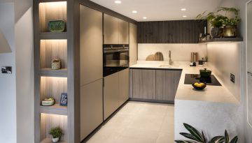 A perfectly formed Stuart Frazer SieMatic Kitchen