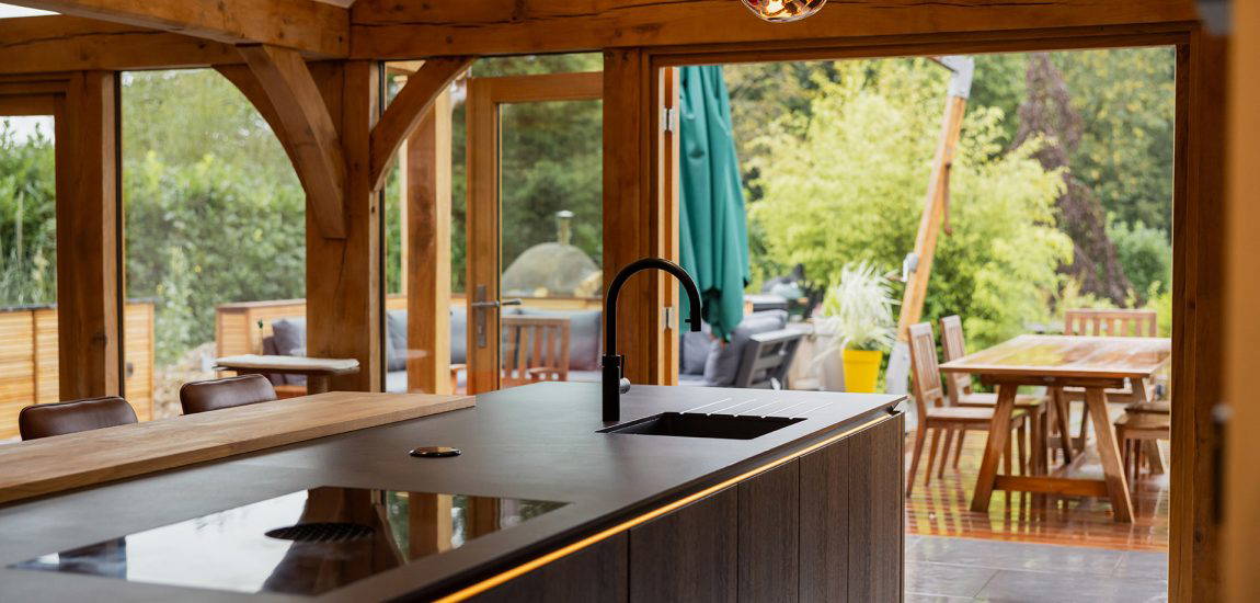 15-Traditional Oak Frame meets Contemporary SLX Stuart Frazer SieMatic Contemporary SLX Kitchen Detail