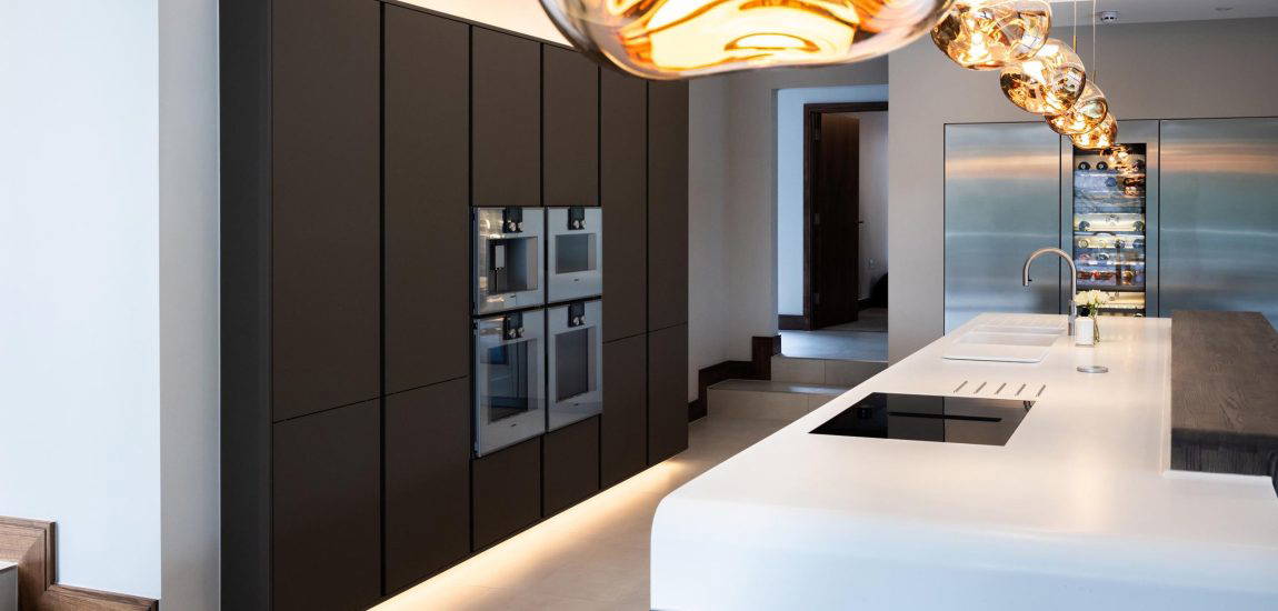 010-A second Stuart Frazer kitchen Stuart Frazer SieMatic Kitchen - Oven Bank