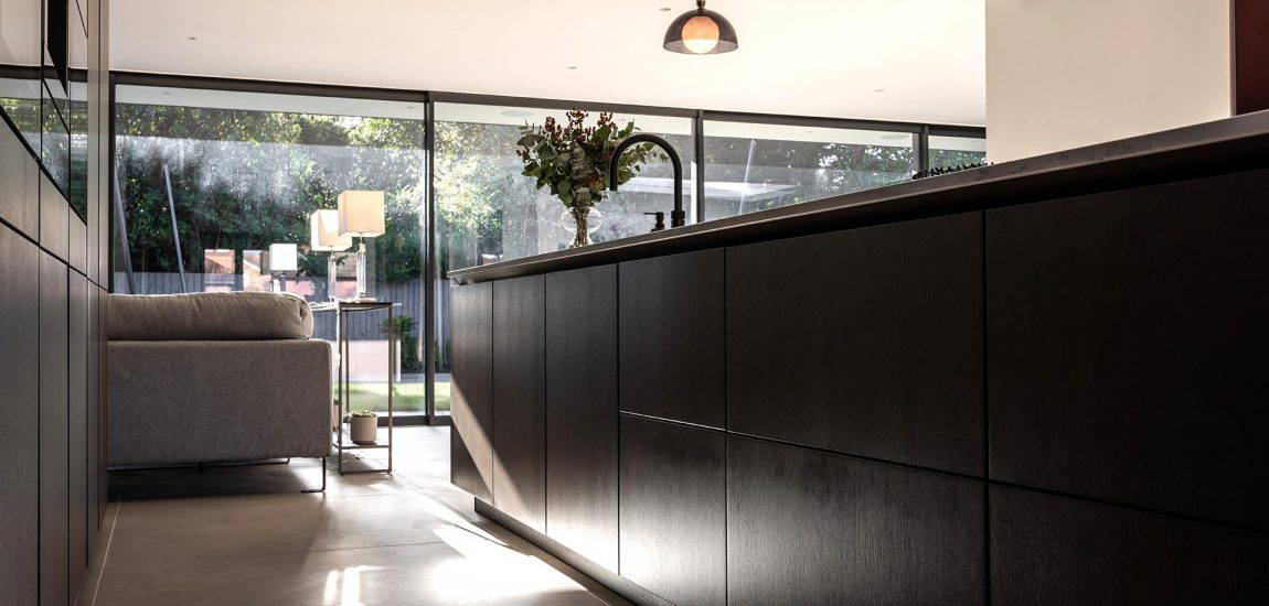 A stunning kitchen for a Cheshire Home-007 Stuart Frazer SieMatic Kitchen Island Detail - Cheshire