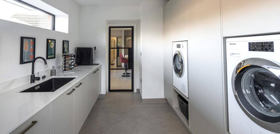 A stunning kitchen for a Cheshire Home-028 Stuart Frazer SieMatic Kitchen Utility - Cheshire