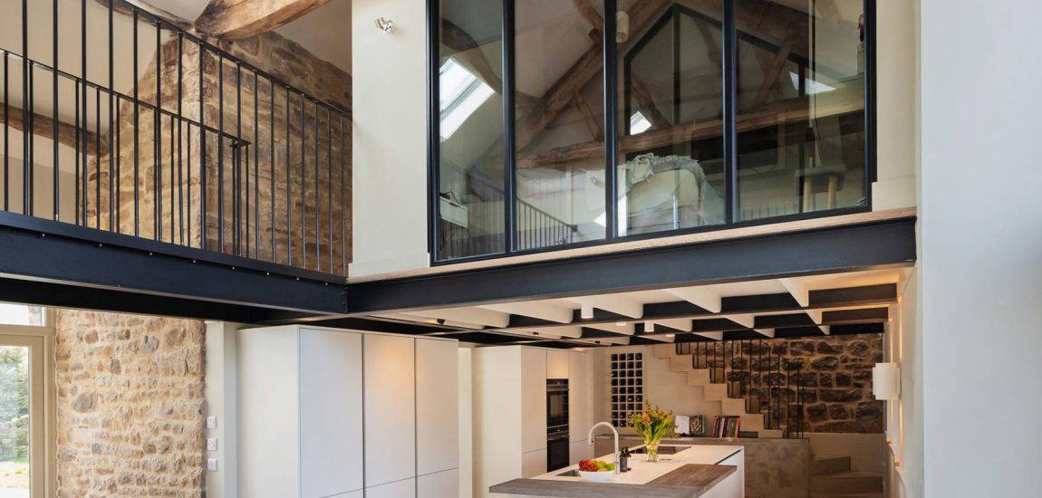 Barn Transformation-004 Stuart Frazer SieMatic Kitchen - Dining Area