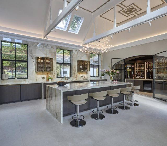 From Ballroom to Breathtaking Stuart Frazer Kitchen